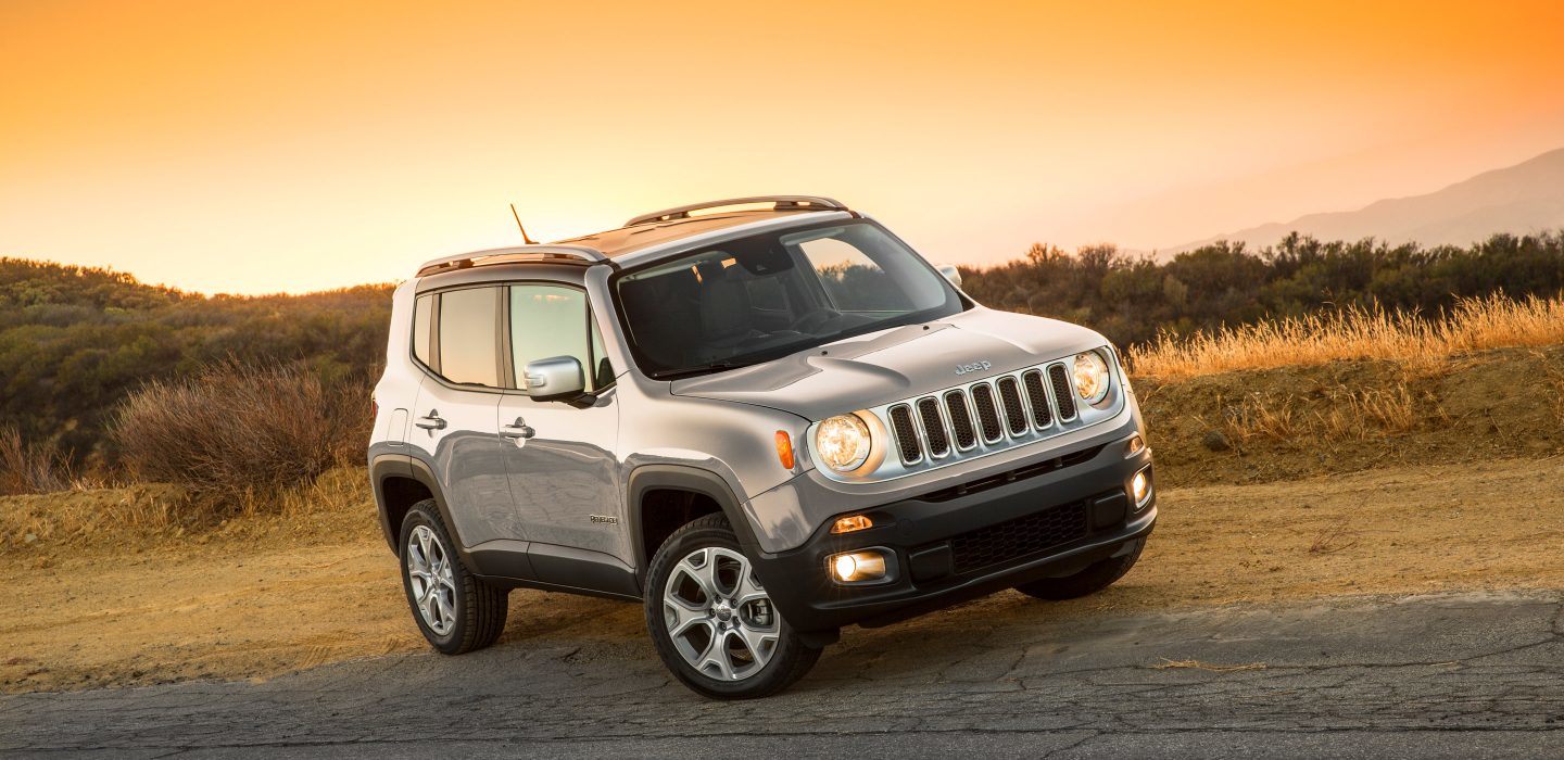 2018 Jeep Renegade Front Silver Exterior